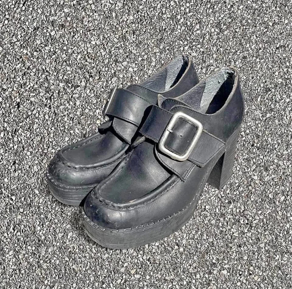 Mary Jane shoes with buckle detail thumbnail