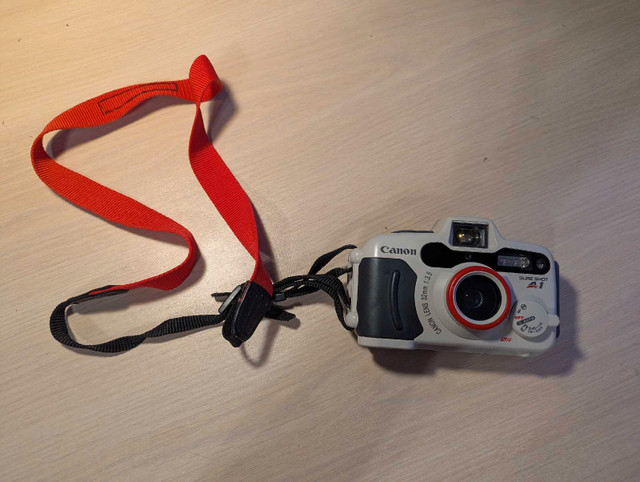 Canon Sure Shot A-1 + Camera Bag