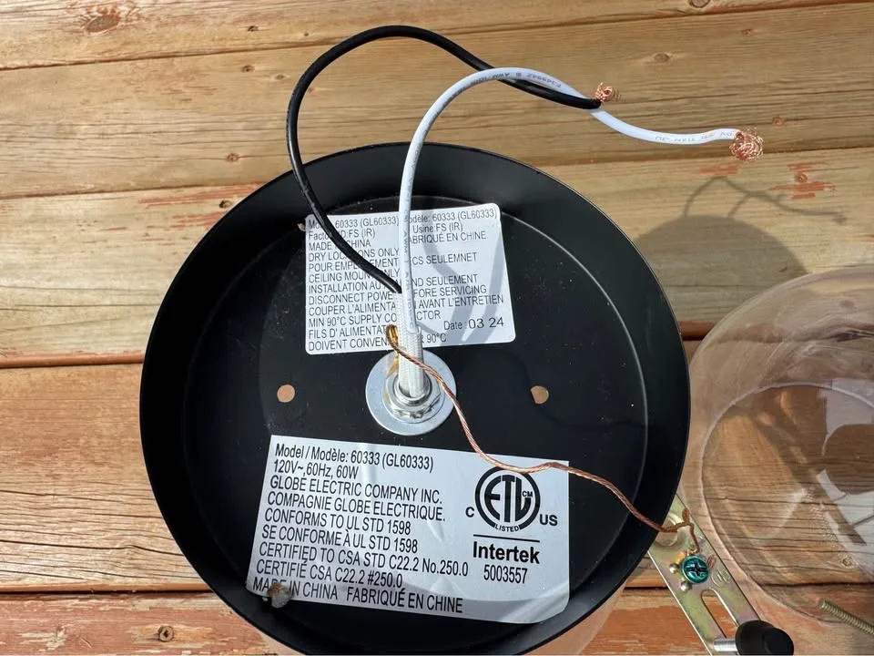 4x Globe Electric Ceiling Lights With Clear Glass Shade image indicator(3)