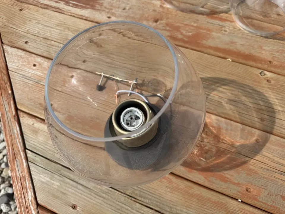 4x Globe Electric Ceiling Lights With Clear Glass Shade image indicator(5)