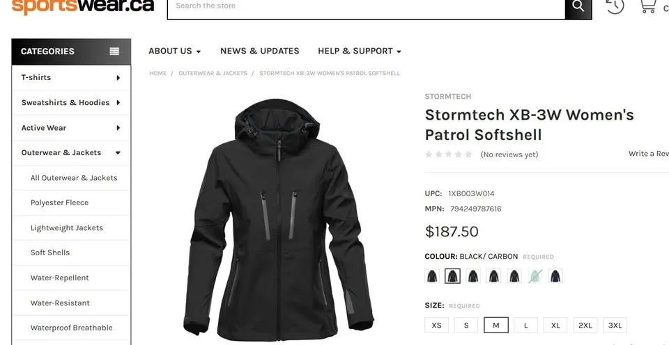 Stormtech Waterproof XB-3W Women's Patrol Softshell image indicator(8)