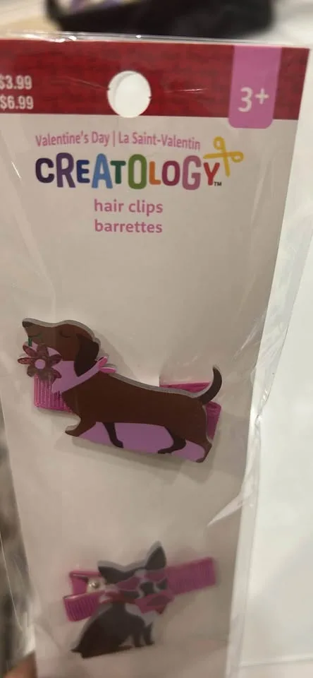 Dog/puppy Hair Barrettes image indicator(2)