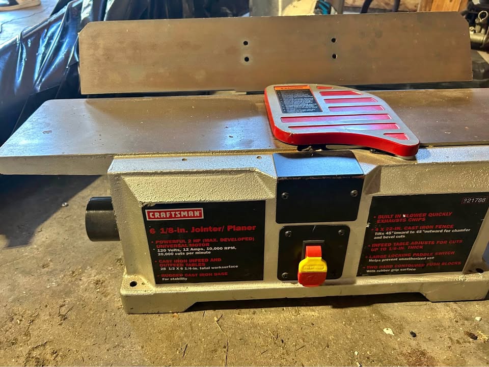 CRAFTSMAN 6 1/8-in. Jointer/ Planer