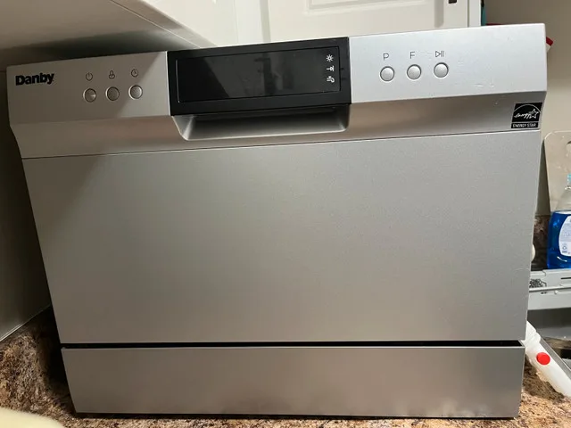 Danby DDW631SDB Countertop Dishwasher in Silver