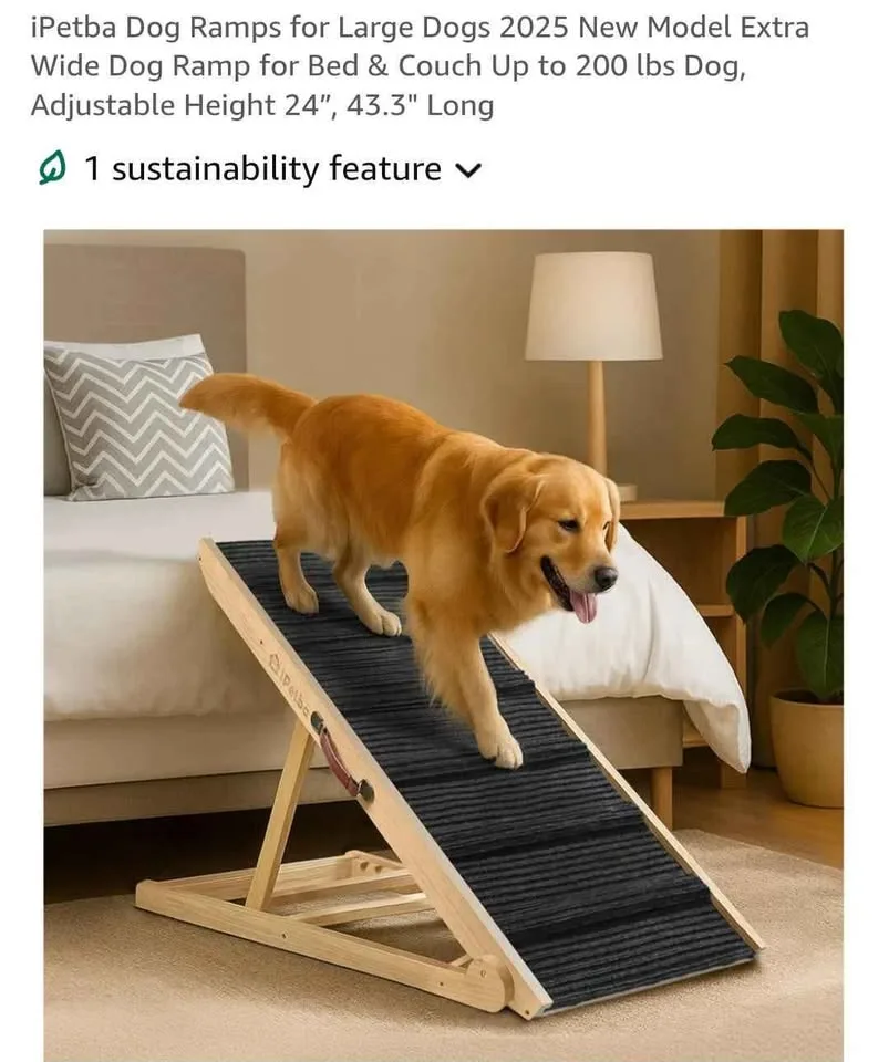 Large Dog ramp 24",43.3" long image indicator(5)