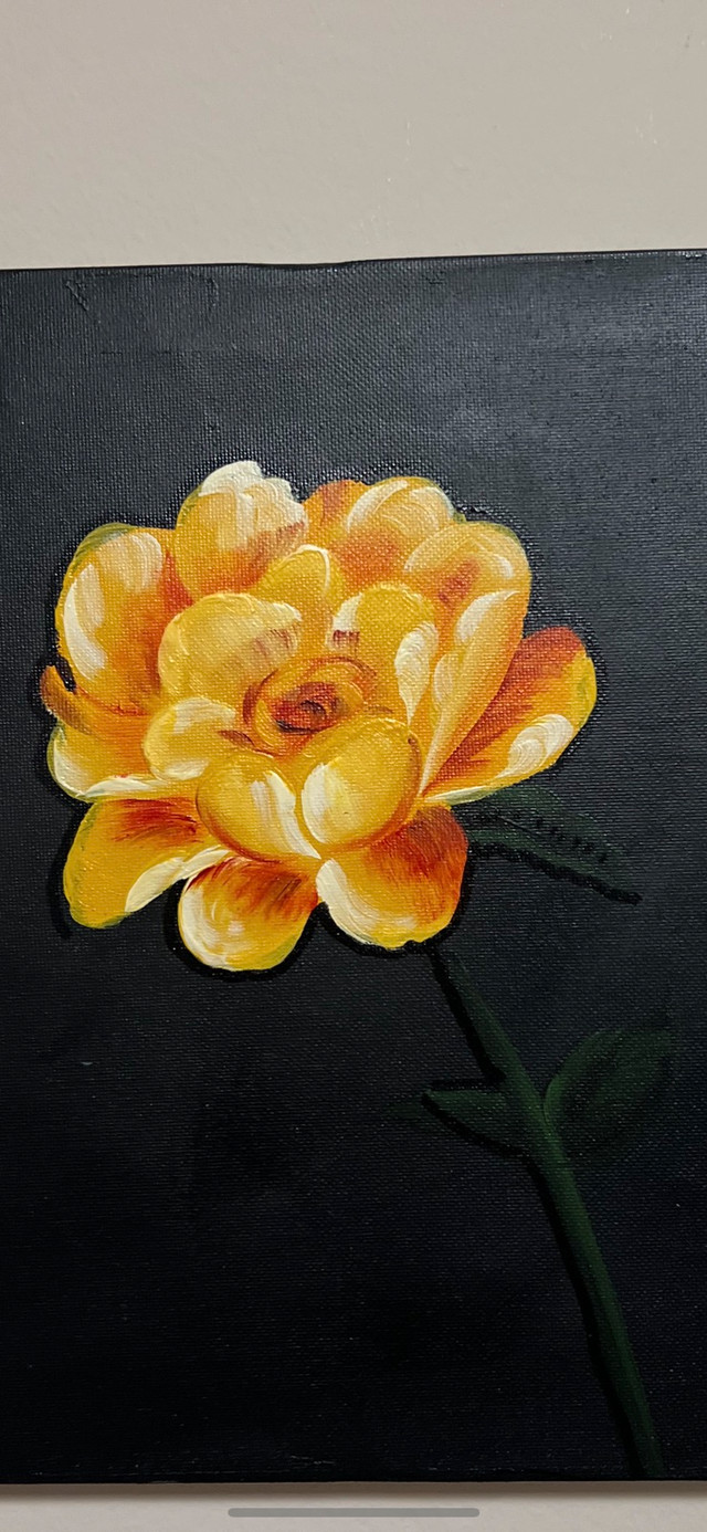 Beautiful flower painting - photo 3