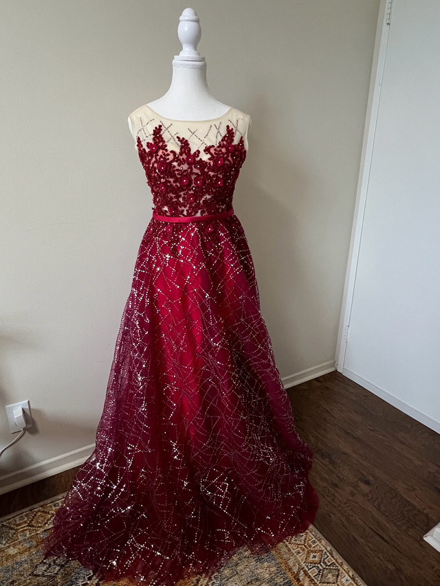 Red Formal Dress/ party gown