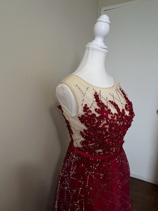Red Formal Dress/ party gown - photo 3