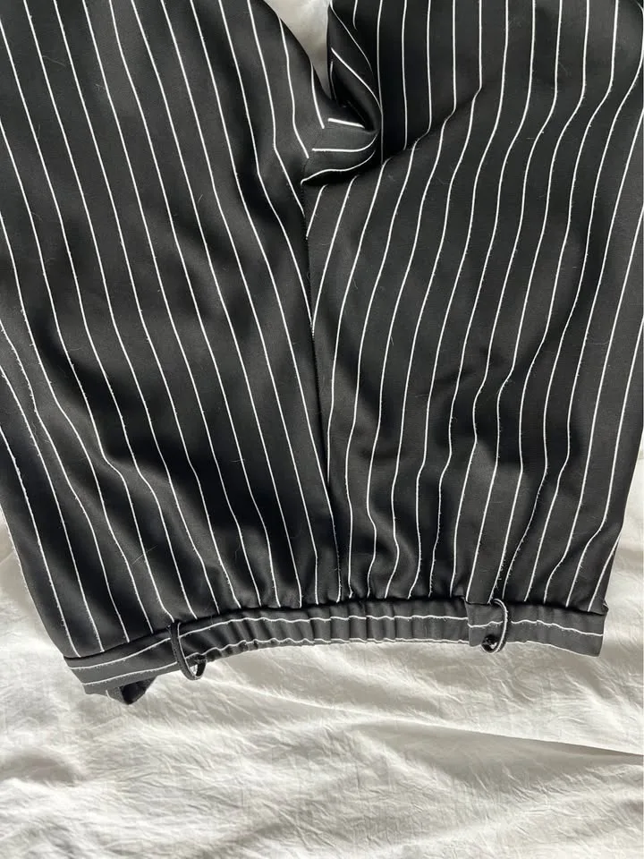 Striped Halloween flares with cut outs ASOS stretchy size 10 image indicator(5)