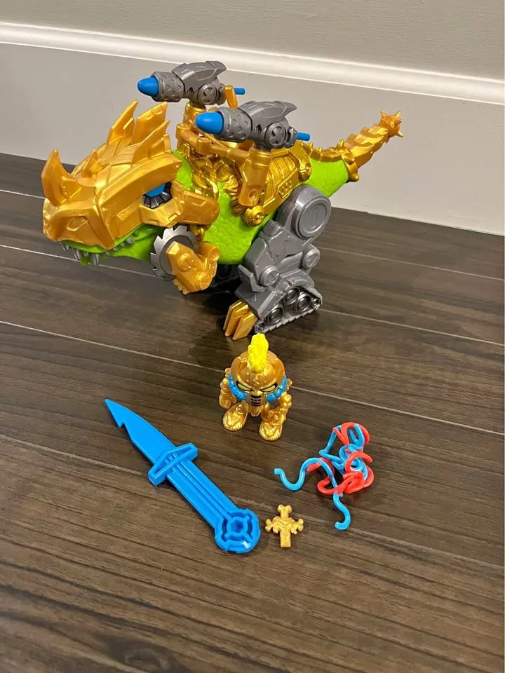 Treasure X Dino Gold S5 Battle Rex Dino Dissection thumbnail