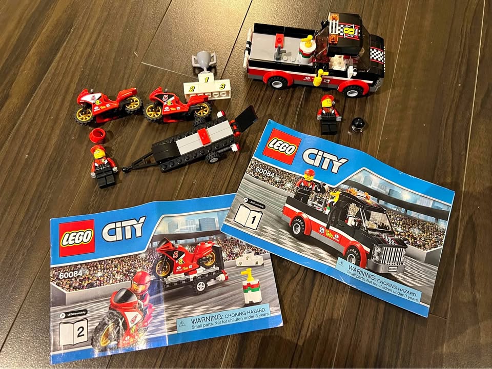 LEGO City Racing Bike Transporter 60084