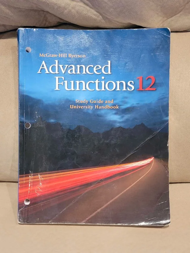 Advanced Functions 12 Study Guide & University Handbook thumbnail