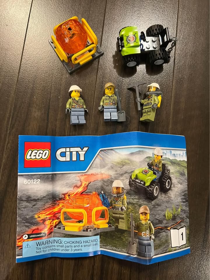 LEGO City Volcano Crawler 60122 - photo 3