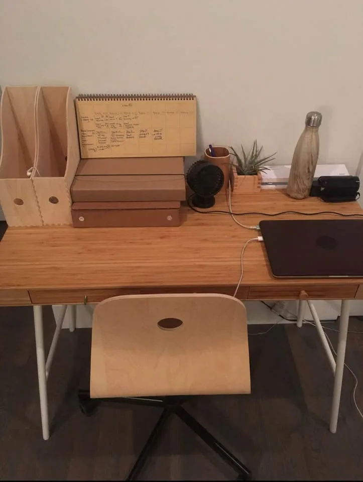 IKEA Bamboo Desk (orig. 230$) image indicator(2)