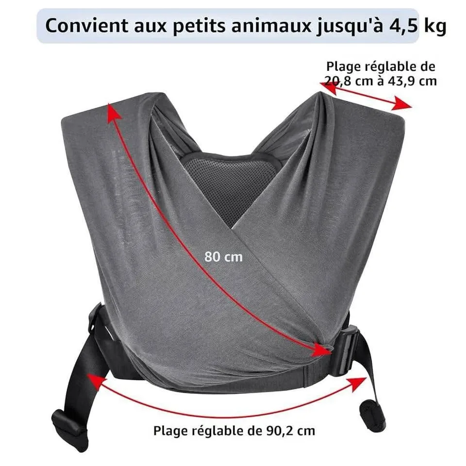 New CUBY Swaddle Carrier for Small Dogs image indicator(8)