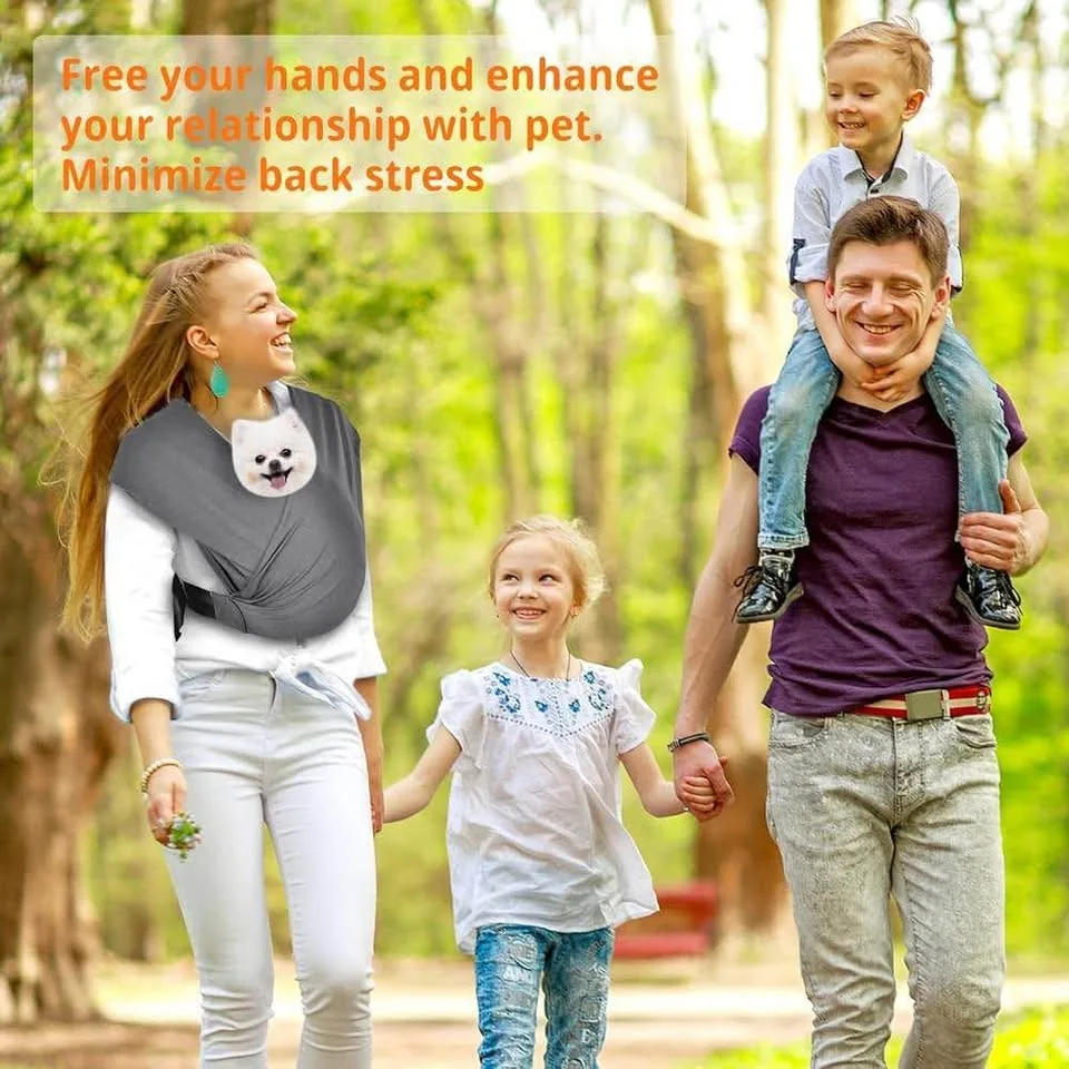 New CUBY Swaddle Carrier for Small Dogs image indicator(9)