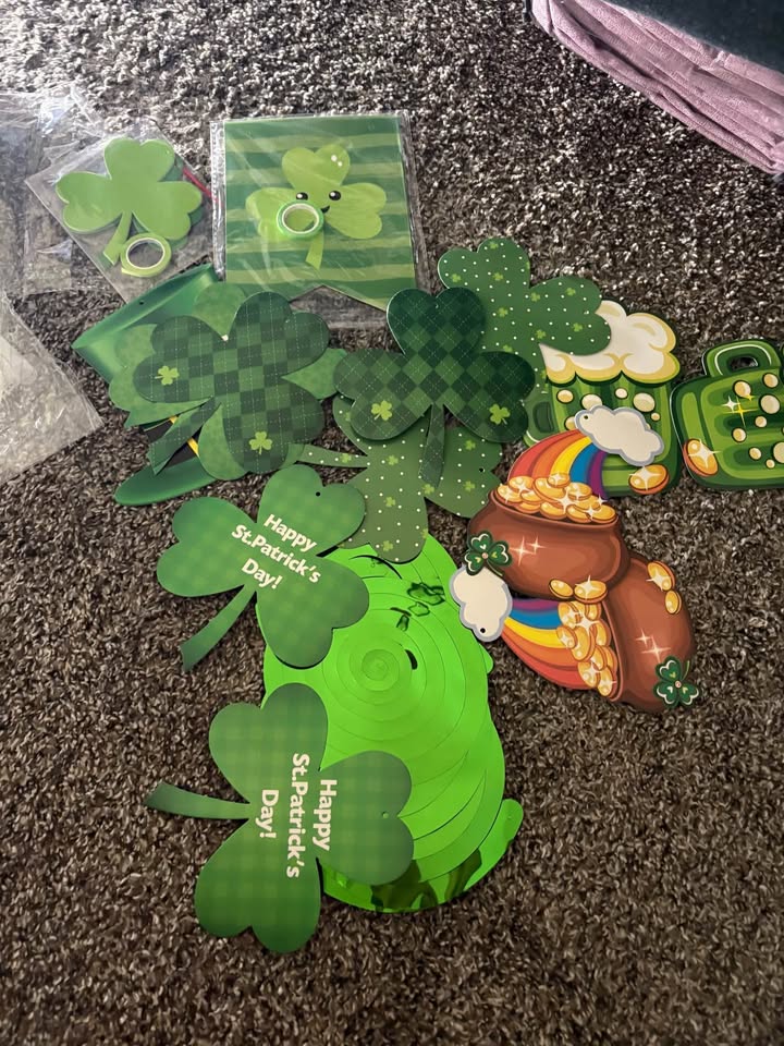New 45 Pieces St Patricks Day Decorations - photo 3
