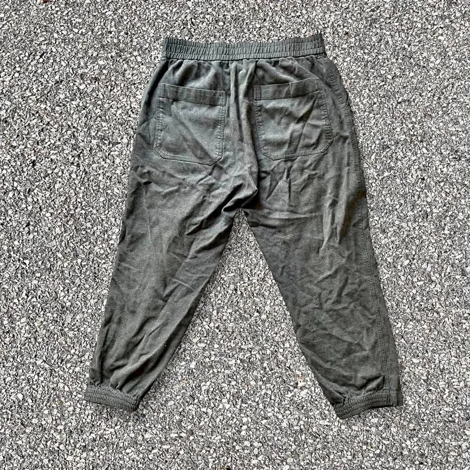 massimodutti Grey vintage 90s wide leg sweatpants thumbnail