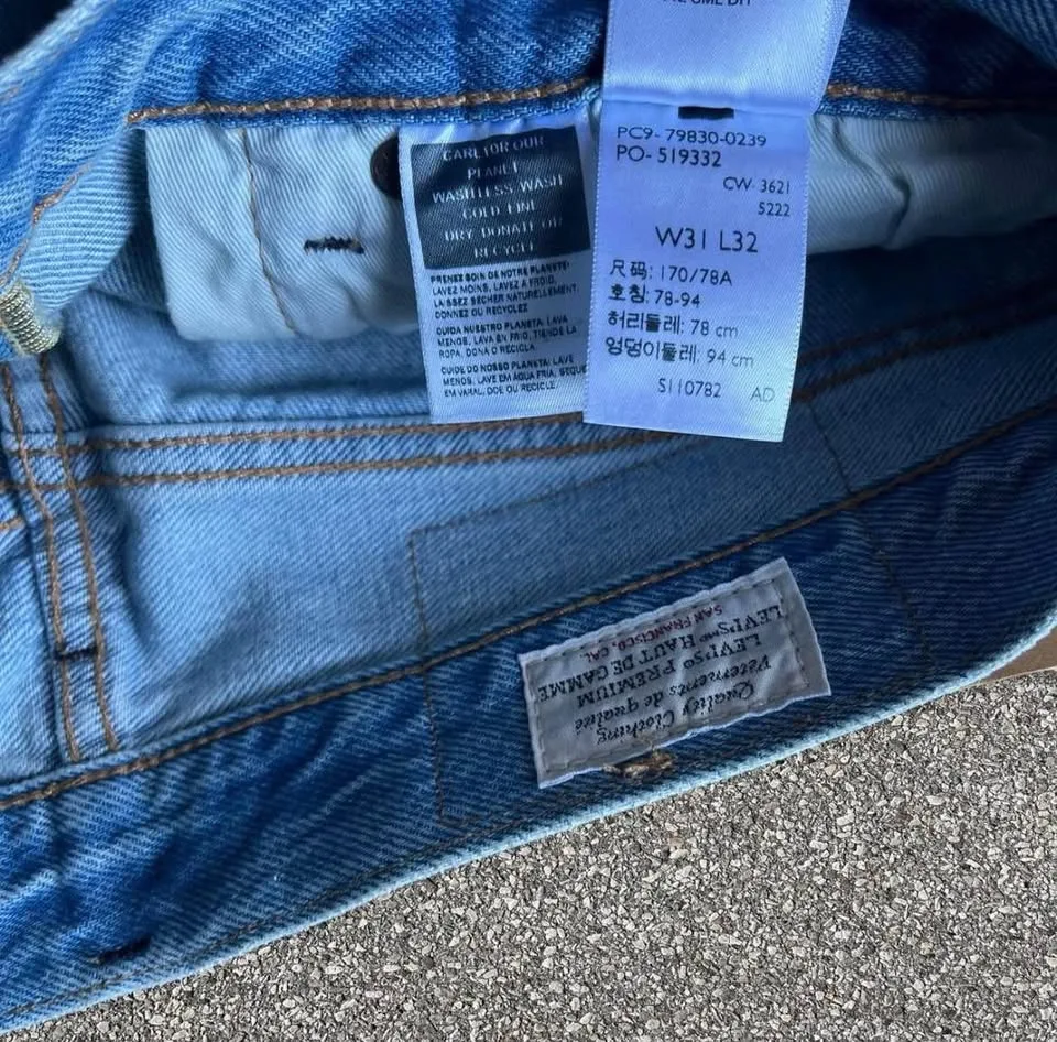 LEVI'S® PRIDE 501® '93 STRAIGHT FIT JEANS image indicator(7)