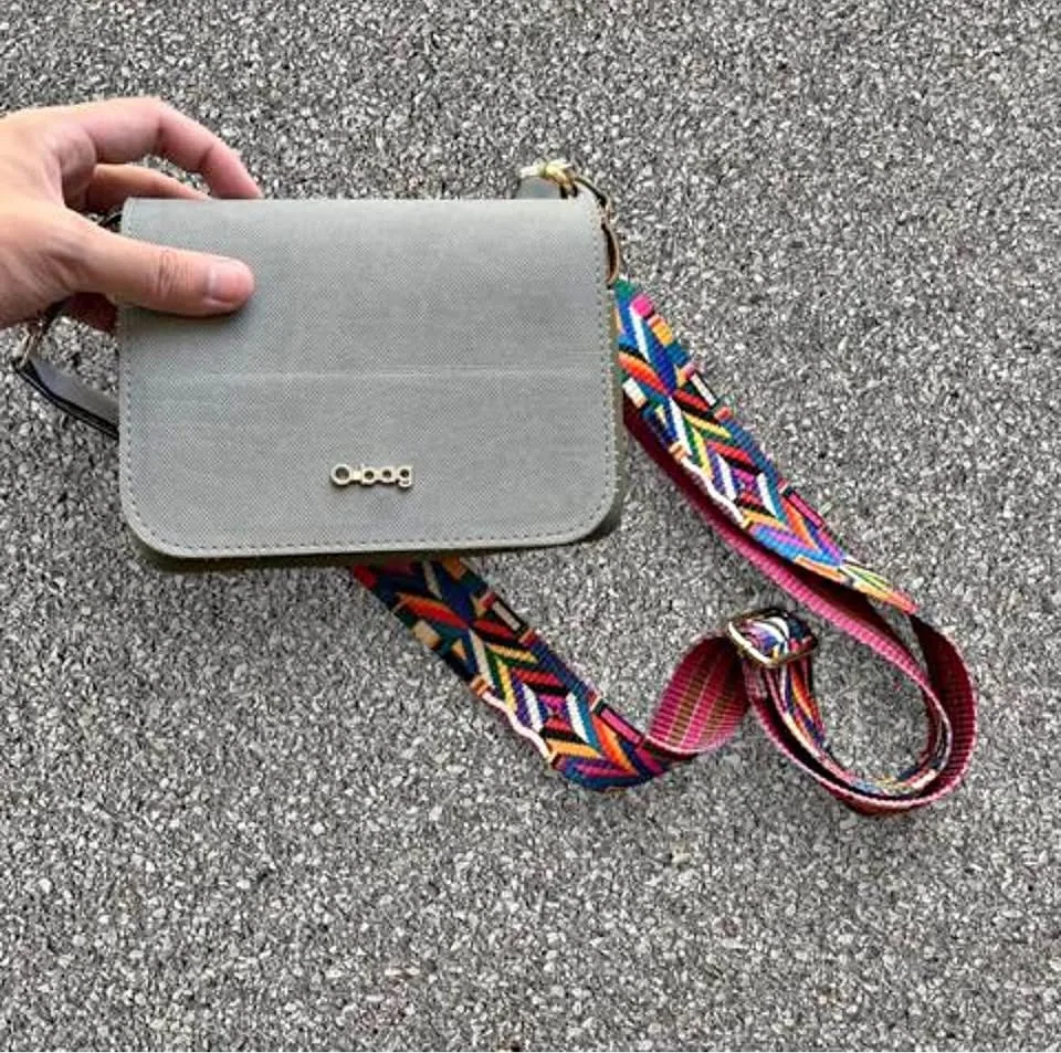 Celeste O Bag Grey handbag thumbnail