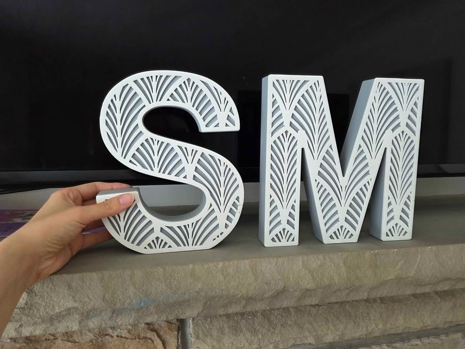 Decorative letters. $20 for both or $10 each - photo 2