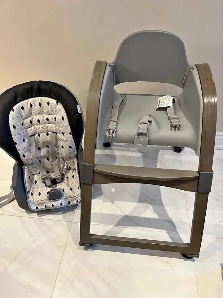 Ingenuity 3 in 1 wood high chair thumbnail