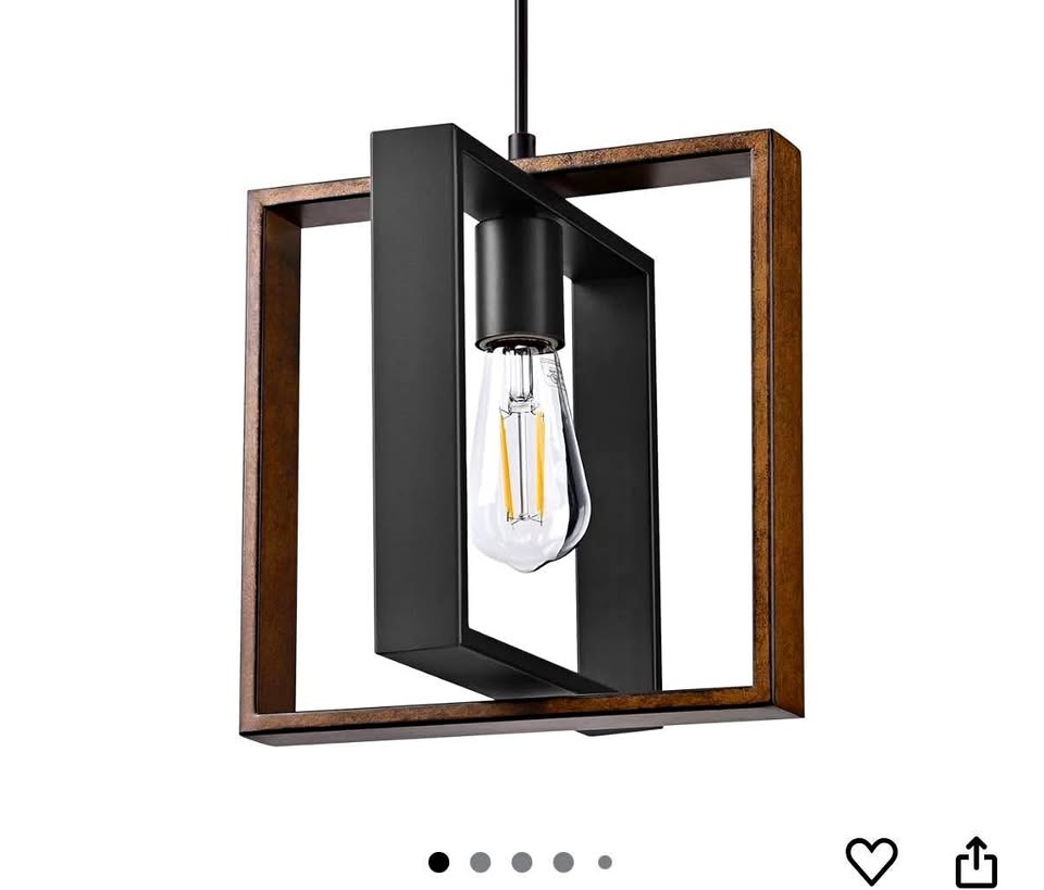 EDISHINE Farmhouse Pendant Light