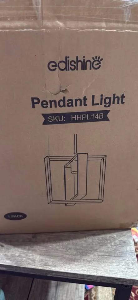 EDISHINE Farmhouse Pendant Light image indicator(2)