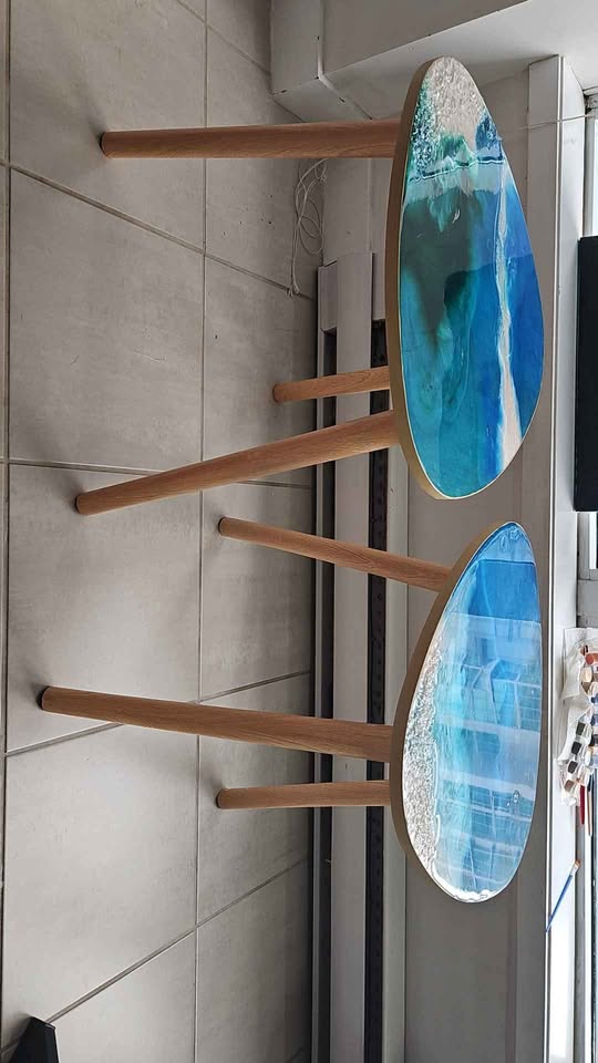 2 Handmade side stool - photo 4