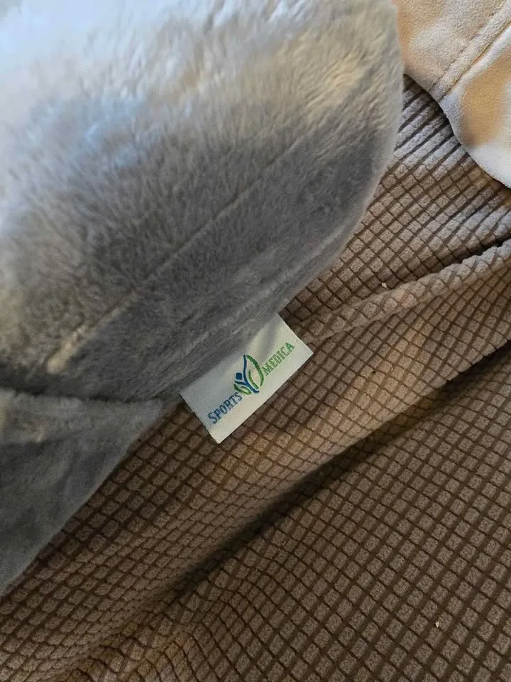 Sports Medica Memory Foam Lumbar Support Cushion 💺🩵 image indicator(3)