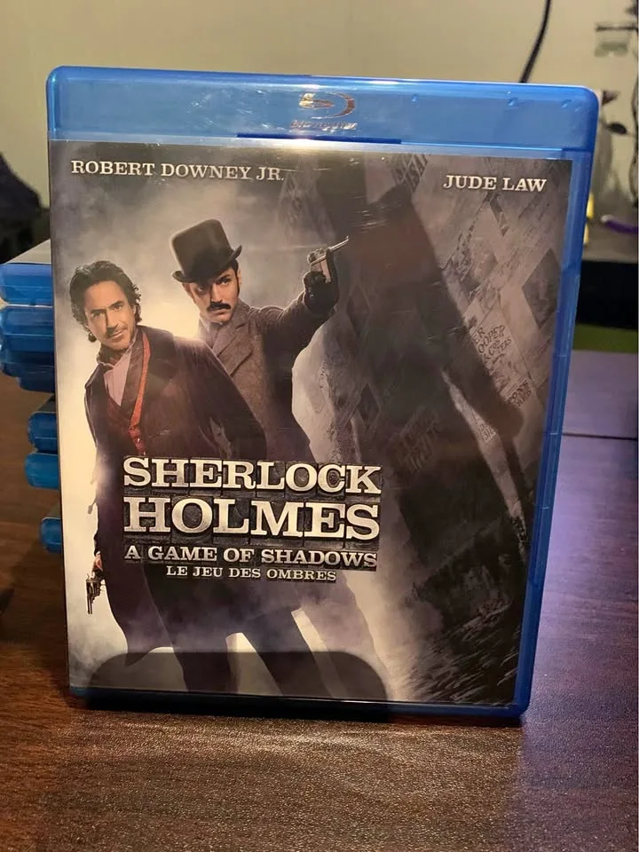 Sherlock Holmes A Game of Shadows Bluray thumbnail