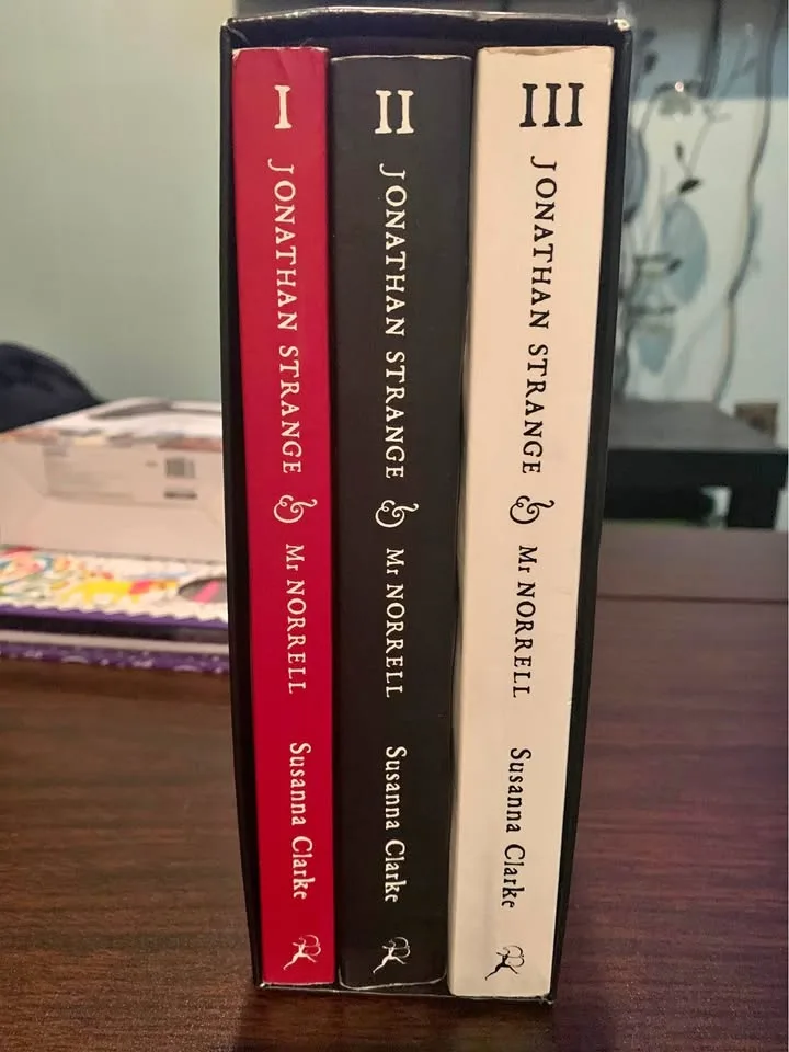 Jonathan Strange & Mr. Barrel book set by Susanna Clarke thumbnail