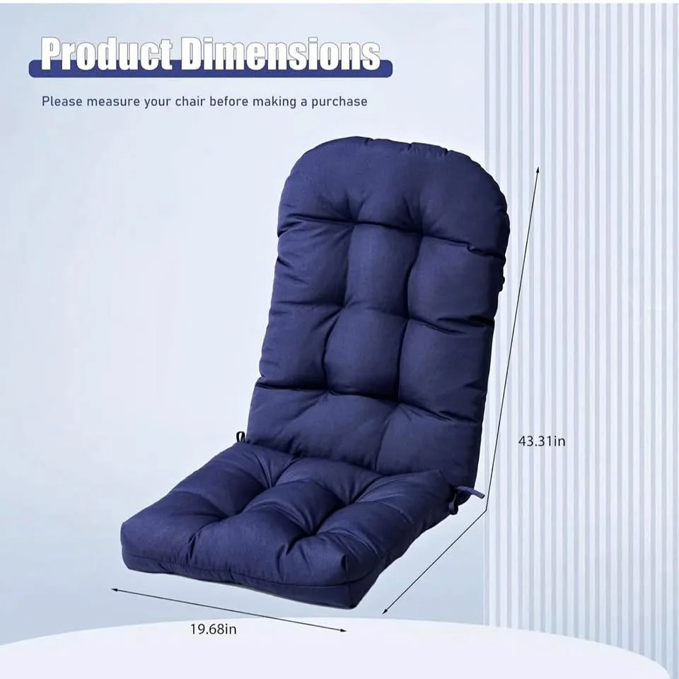 Adirondack Chair Cushion Water-Resistant Outdoor thumbnail