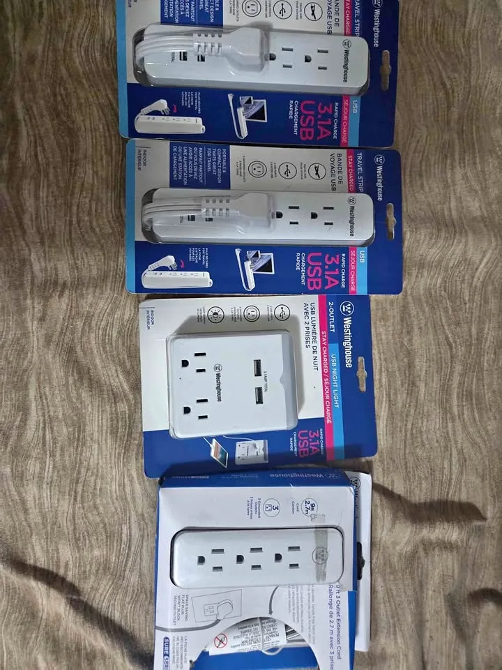 Westinghouse Travel Strips & Extension Cord Bundle thumbnail