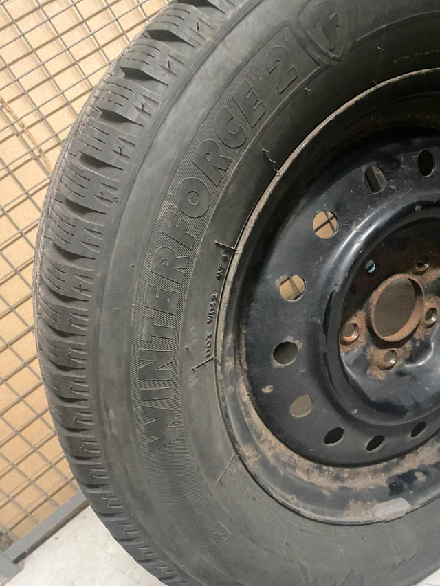 FIRESTONE WINTERFORCE 2 225/65R16 100S Tires with rims on sale - photo 3