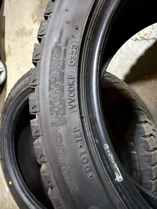 235/45R18 Bridgestone Blizzak WS90 Winter Tires - photo 5
