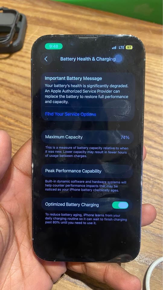 iPhone 13 Pro - 128 GB Sky Blue - Unlocked - $450 OBO - photo 3