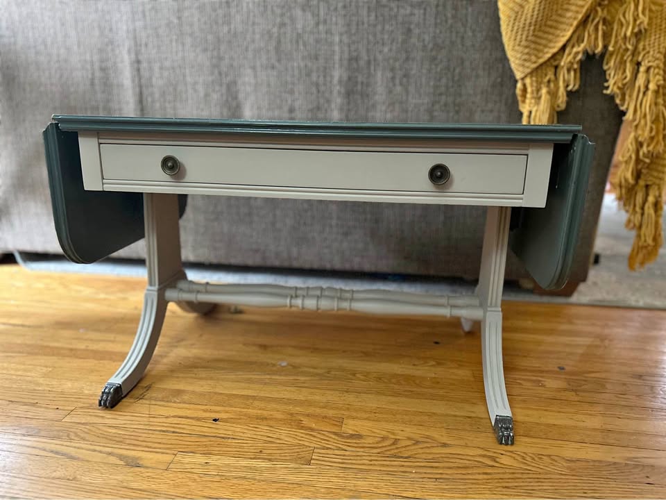 Painted Drop-Leaf Table