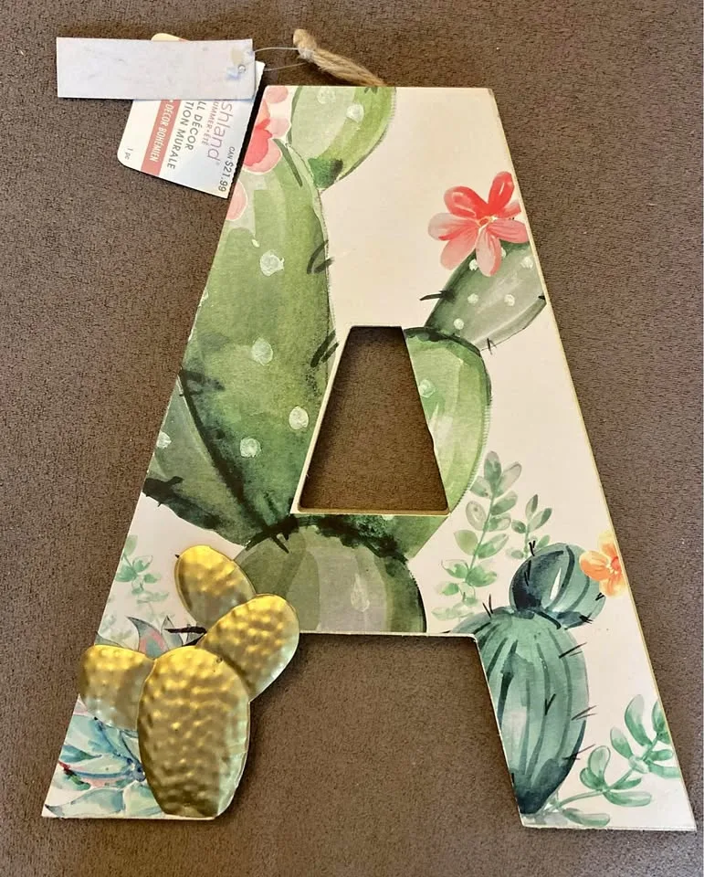 Brand New Letter ‘A’ Wall Decor thumbnail