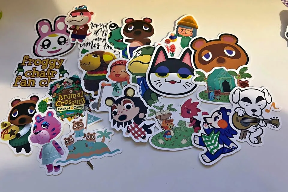 $5 animal crossing stickers