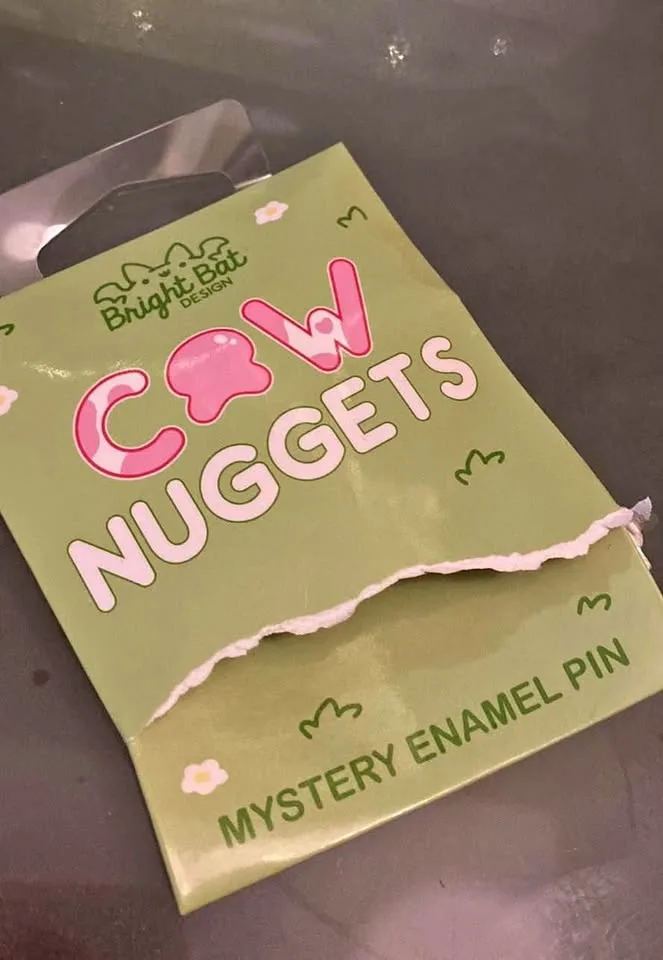 Cow Pin For Trade (Bright Bat)