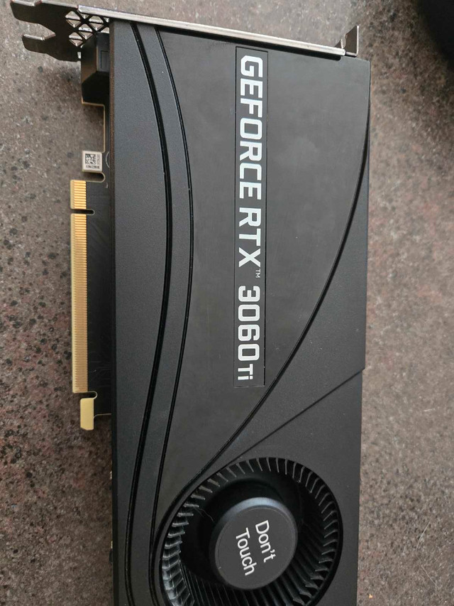 Nvidia GeForce RTX 3060 Ti 8GB Graphics Card OEM. Like New! - photo 3