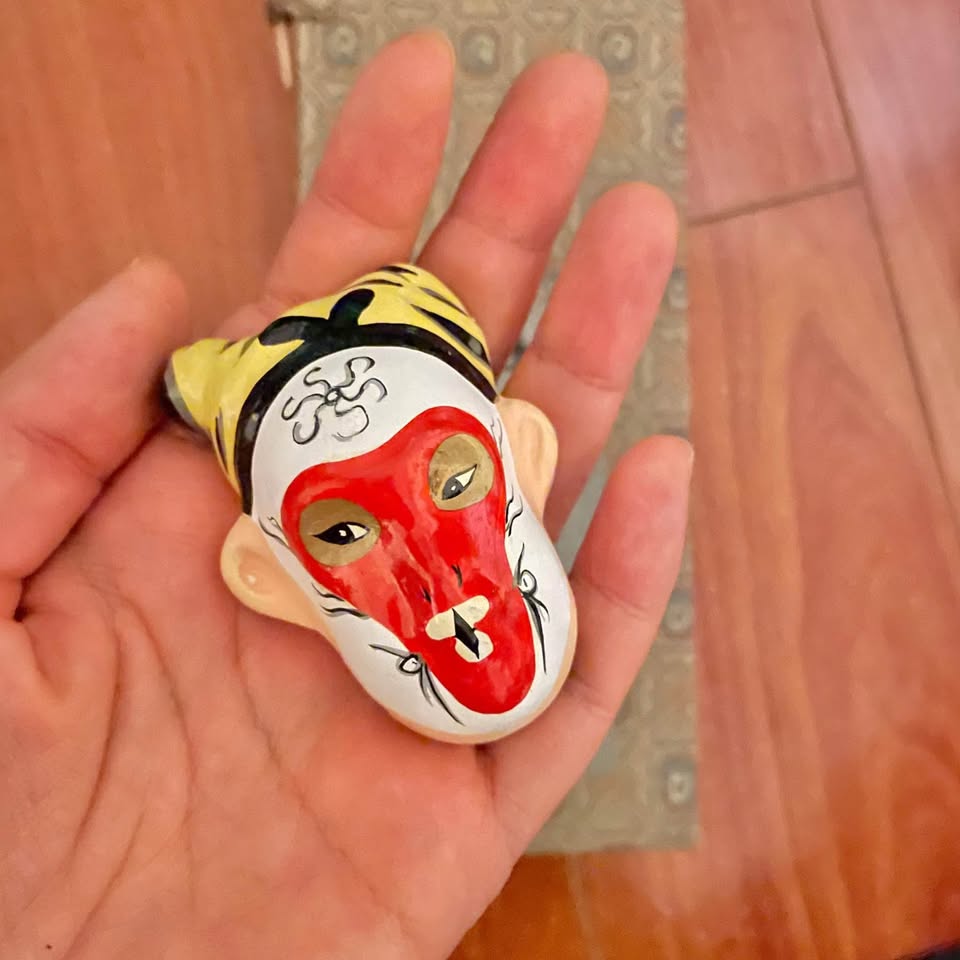 Set of 4 Beijing Opera Mask Miniature - photo 3