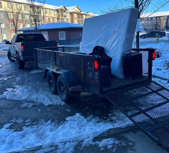 Pickup truck & trailer for moving/Delivery services /dump run image indicator(5)