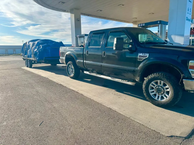 Pickup truck & trailer for moving/Delivery services /dump run image indicator(9)