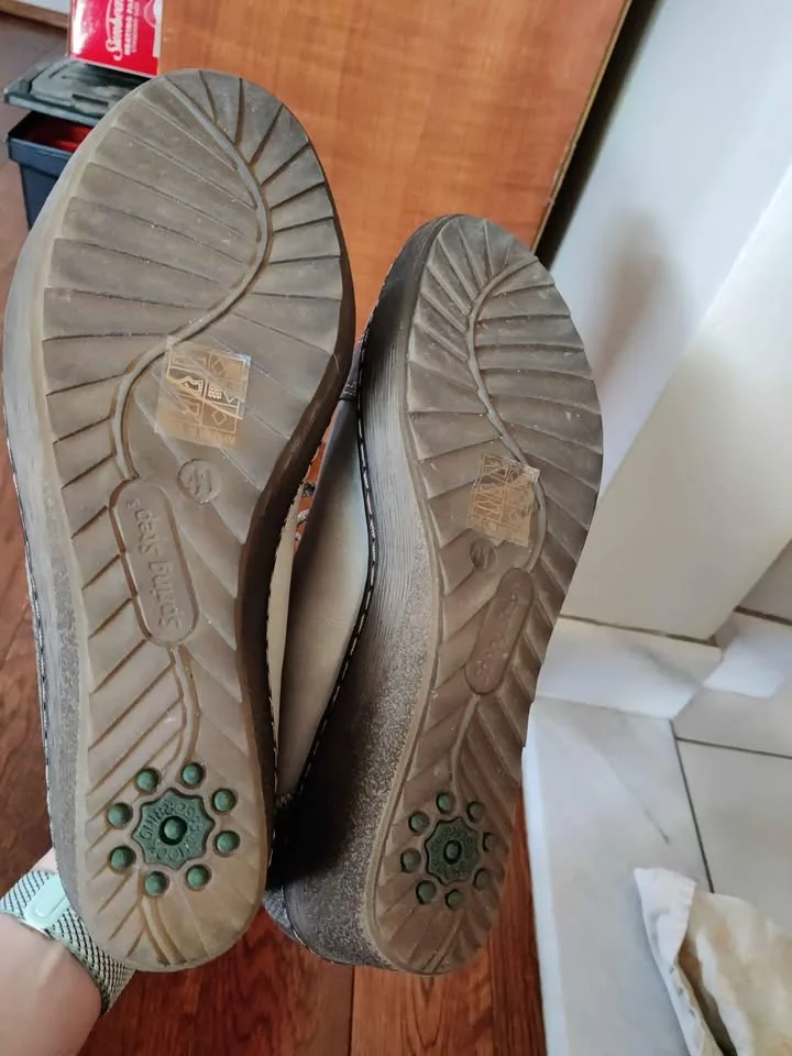 Spring Step Lilou Wedge Booties - Silver/Grey - Size 41 image indicator(5)