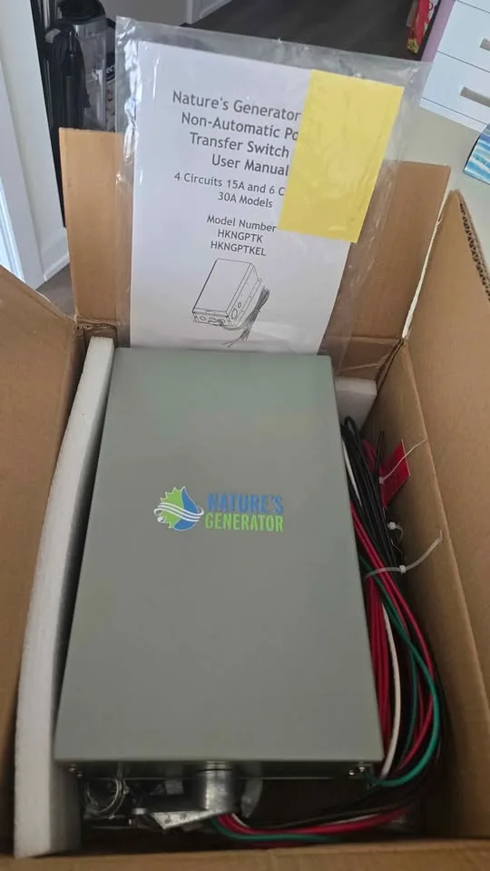 Nature’s Generator Transfer Switch – 120V/30A image indicator(2)