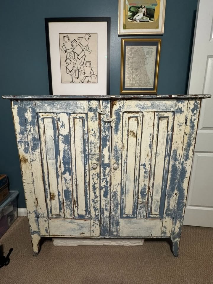 Vintage Farmhouse Cabinet