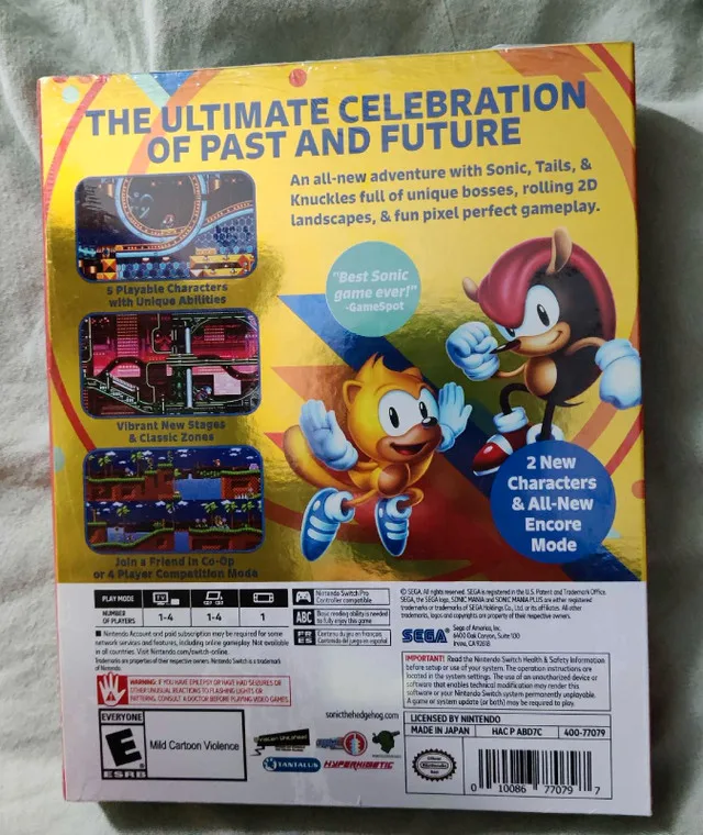 Sonic Mania Plus Nintendo Switch - New image indicator(2)