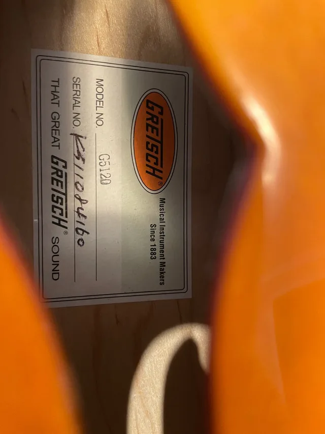 Grestch 5120 Guitar+Bigsby- like new! image indicator(2)